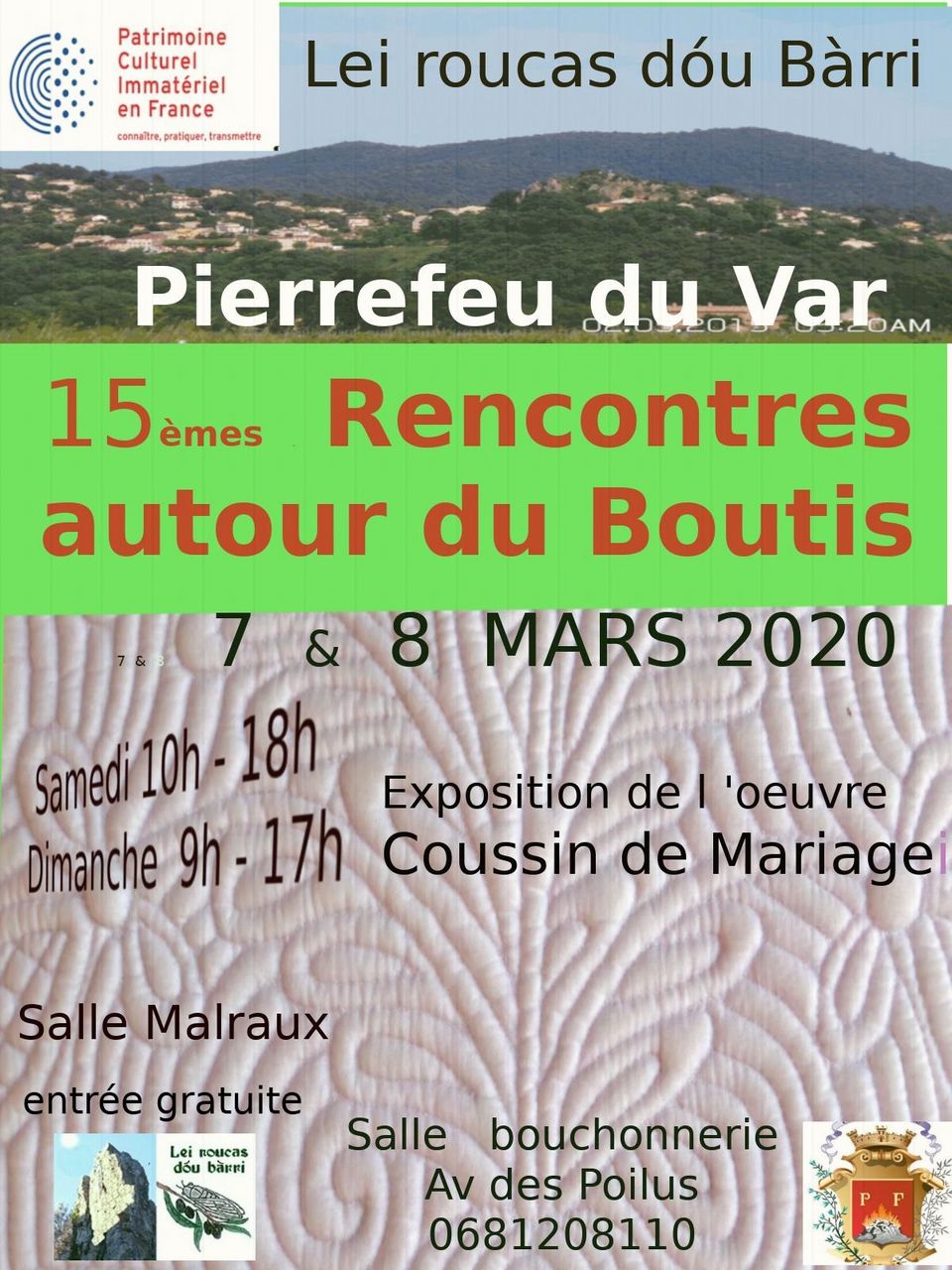 Exposition Boutis Pierrefeu Du Var 2019