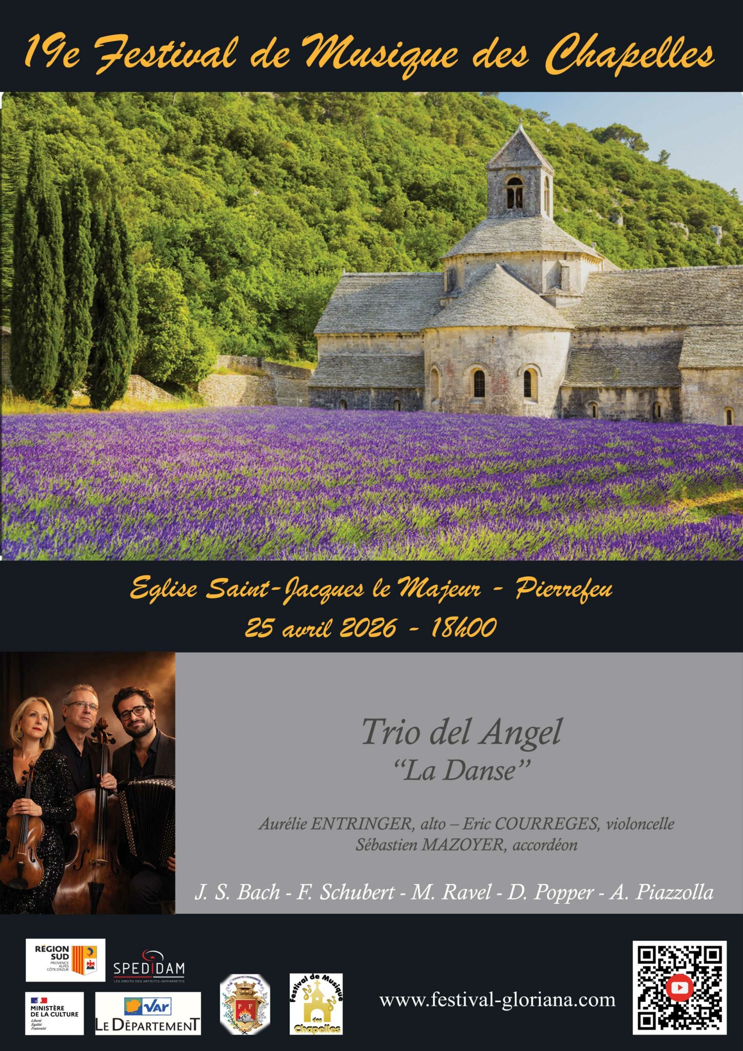 Affiche Festival de musique des Chapelles